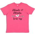 thumbnail image 3 of Inktastic Abuelo and Abuela Love Me- Heart Grandchild Youth T-Shirt, 3 of 5