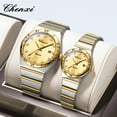 thumbnail image 2 of Explojoy Casual Couple Timepieces with Quartz Movement and Date Function, 2 of 9