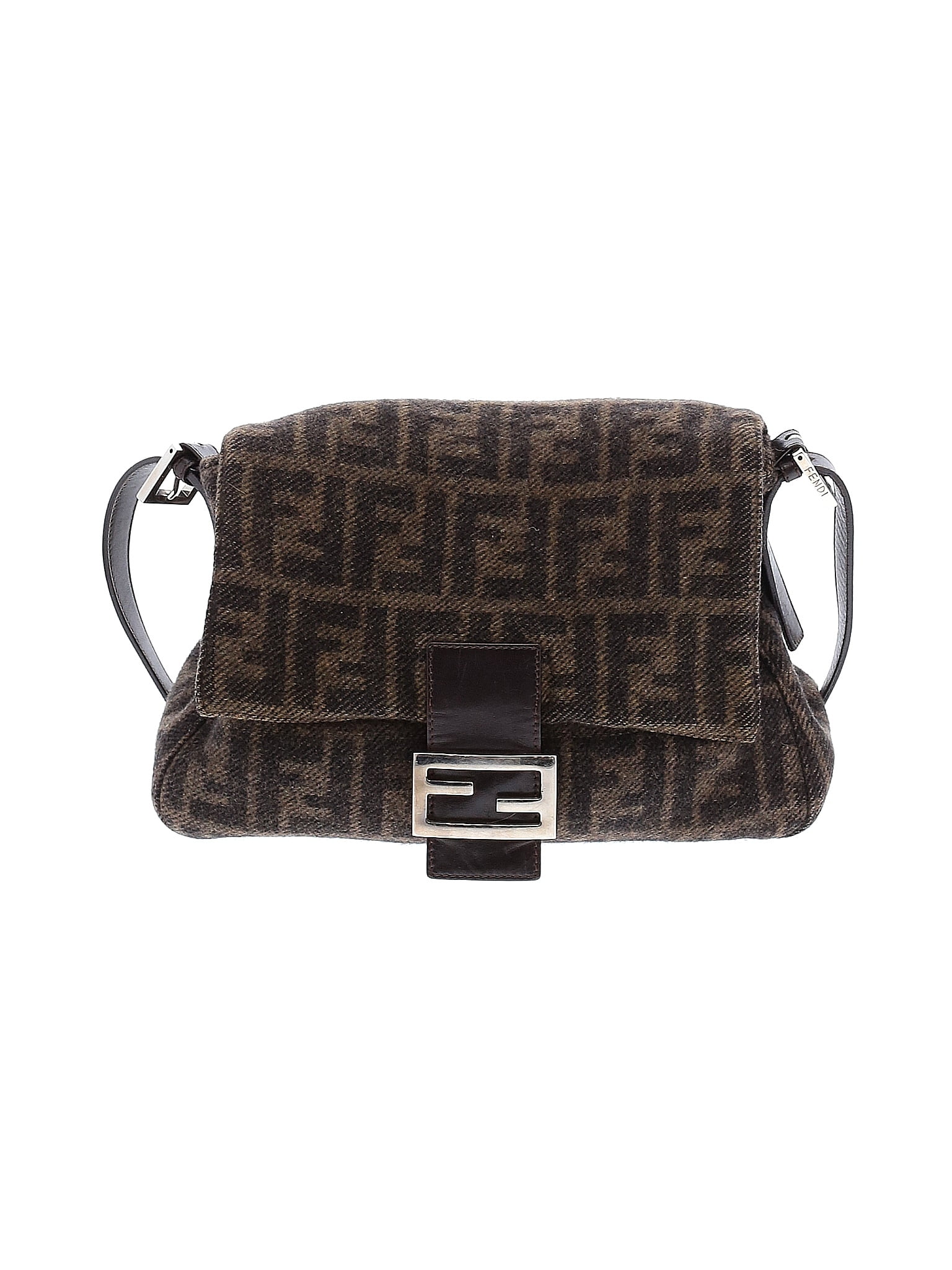 Pre Owned Fendi Womens One Size Fits All Wool Zucca New Zealand Ubuy