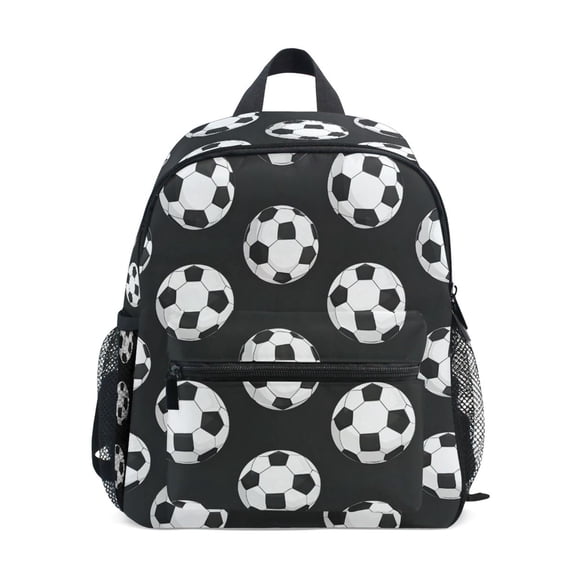 ALAZA Soccer Balls Football-z2 Toddler Backpack for Preschool Kindergarten Kids Bags