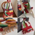 thumbnail image 5 of JKCCZLL Knitted Beach Shoulder Bag for Women 3D Fish Bohemian Tote Versatile Purse Soft Hobo Handbag for Summer Vacation 2026,A Green,outdoor, 5 of 7