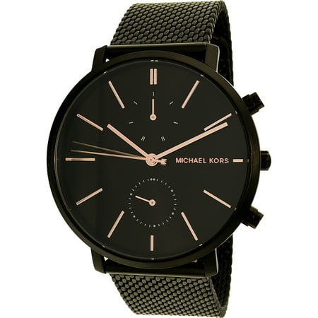 Michael Kors Jaryn Black Stainless Steel Men's Watch, MK8504