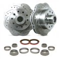 thumbnail image 1 of Helix Suspension Brakes & Steering 323958 Kit de Conversion de Rotor à Ondes de 11 Pouces MII & Pinto - Foré et Fendu, 1 of 1