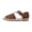 Brown, variant on Summer Sandals For Women Indoor And Outdoor Wide Summer Ladies Shoes Flat Straw Woven Casual Round Toe Women's Sandals Outwear