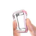 thumbnail image 5 of Allytechgroup Apple Watch Case 38mm iWatch Series 3 2 1, TPU Anti-Scratch Slim Fit Shockproof Bumper Case Cover for Apple Watch 38mm Series 3 2 1, Pink, 5 of 7