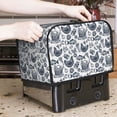 thumbnail image 7 of Honeii Chicken And Fish Print 2 slice Toaster Cover, Two Slice Toaster Dust-proof Cover For Kitchen Small Appliance and Fingerprint Protection, 7 of 7