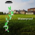 thumbnail image 1 of Campanas de viento solares LED Lámpara colgante que cambia de color Luces de campana al aire libre Ndcxsfigh Para estrenar, 1 of 5