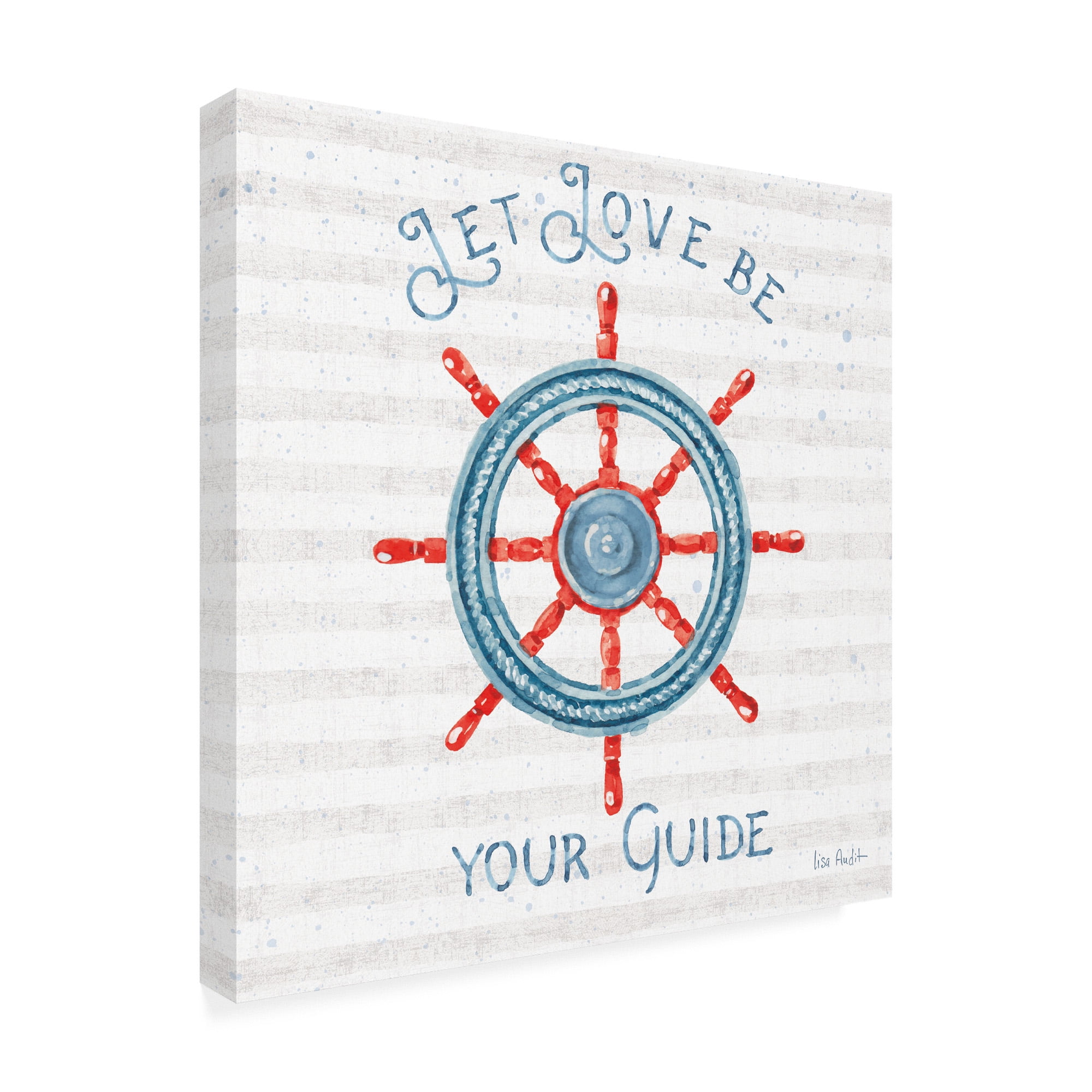 Trademark Fine Art 'Nautical Life V' Canvas Art by Lisa Audit