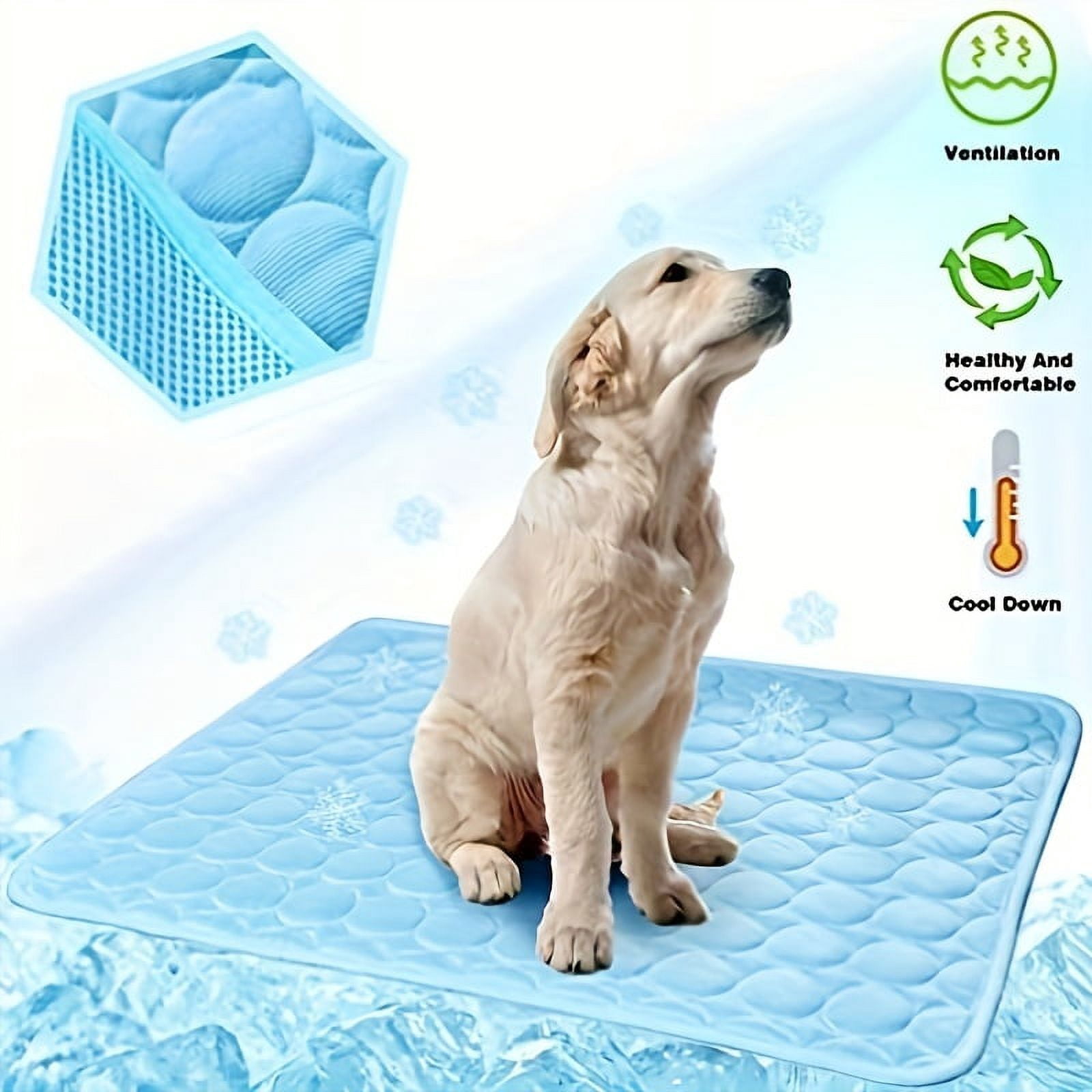 DABEI Waterproof Dog Cooling Mat - Summer Sleeping Pad for Cats and Dogs - Keep Your Pet Cool and Comfortable