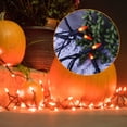 thumbnail image 4 of Halloween Lights, 150 Lights Incandescent Mini Christmas Lights, 33FT 120V UL Certified Xmas Tree Lights for Christmas, Patio, Holiday, Party, Home, Indoor and Outdoor Decoration, Orange, 4 of 8