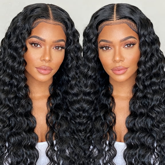 EAEABJ 26 Inch Long Dreadlock Wig for Women Black, Synthetic Braided Glueless High Density