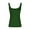 Green, variant on CHGBMOK Womens Camisole Solid Tank Sleeveless Ribbed U-Neck Shirt Summer Casual Workout Tees Yoga Tank
