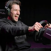 Playseat® Evolution Racing Suède Lightweight Carbon Quality Steel Racing Simulator Cockpit, Black