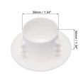 thumbnail image 4 of Unique Bargains Round Vent Cover ABS Plastic Adjustable Air Vent Cover White 4pcs 2.68" x 1.34", 4 of 5