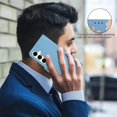 thumbnail image 5 of ELEHOLD Case for Samsung Galaxy A26 5G, RFID Blocking Wallet Phone Case with Kickstand, Flip Leather Cover with Card Slots,Lightblue, 5 of 7