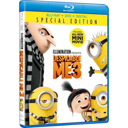 Despicable Me 3 (Special Edition) (Blu-ray + DVD + Digital