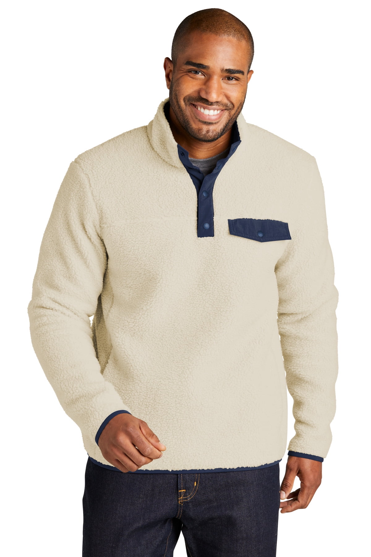 Port Authority Camp Fleece Snap 
