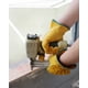 thumbnail image 5 of Guantes de trabajo de cuero Apuakthei Flex Grip, guantes de jardinería de piel de vaca para cortar madera, construcción, conducción de camiones, jardinería y trabajo en el patio para hombres y, 5 of 8