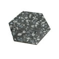 thumbnail image 4 of Zenith 9 x 11 in. Matte Charcoal Black Porcelain Hexagon Wall and Floor Tile (8.07 sq ft/case) - 16 Pack, 4 of 5