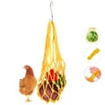 thumbnail image 4 of Chicken Feeding Bag, Chicken Vegetable String Bag  Bearing Capacity Conducive Growth  For Poultry Feeding Yellow, 4 of 8