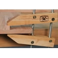 thumbnail image 2 of Dubuque Clamp Works Made in USA  Wood Hand Screw Clamp 6 inch Hard Maple jaw, 2 of 3