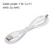 thumbnail image 2 of Cable de alimentación USB a DC de 1 M USB a DC 5.5mm x 2.1mm 5v Cable de alimentación Blanco para Mini Ventilador Cámara Dispositivos de Tableta 1 Pcs, 2 of 5