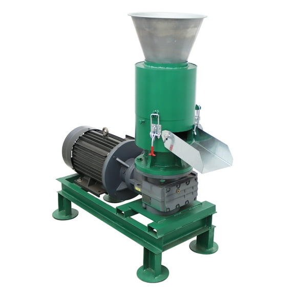 6mm Wood Pellet Machine Sawdust Pressing Machine Wood Pellets Mill Maker 220V 3-Phase 60kg/h