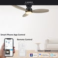 thumbnail image 4 of CARRO Quest 48-inch Indoor/Outdoor Smart Ceiling Fan with Light, 4 of 5