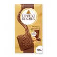 thumbnail image 2 of FERRERO ROCHER Premium Hazelnut Milk chocolate squares, 10 Individually Wrapped Chocolates, Great for Sharing or Gifting, 105g, 2 of 10