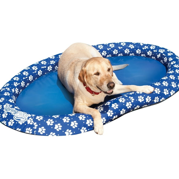 SwimWays Spring Float Paddle Paws Dog Pool Float Large (65 lbs and Up
