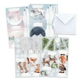 thumbnail image 2 of Kit para hacer tarjetas Katy Sue con diseño de animales navideños con acuarela, 2 of 9