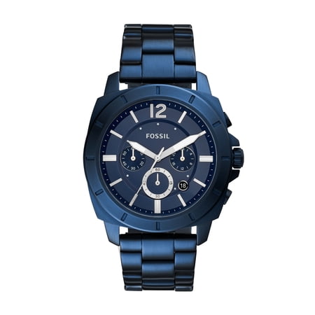Fossil Men's Privateer Sport Chronograph Ocean Blue Stainless Steel Watch
