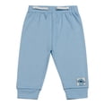 thumbnail image 3 of Disney Clothes Baby Boys 3-Piece Pant Set with Hat – Lilo & Stitch Bodysuit, Pants & Hat Set (Grey/Blue) 6/9M, 3 of 4