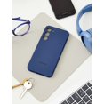 thumbnail image 2 of Funda de silicona para Samsung Galaxy S23+, color azul marino, 2 of 5