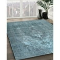 thumbnail image 2 of Ahgly Company Indoor Rectangle Traditional Blue Persian Area Rugs, 8' x 10', 2 of 6