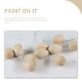 thumbnail image 3 of Monyance Wooden Bird Egg Unfinished Wooden Wren Eggs for DIY Crafts (12pcs)(1.18X0.79X0.79Inches), 3 of 11