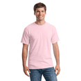 thumbnail image 4 of Gildan Ultra Cotton T-Shirt 2000, Short Sleeve T-shirt for Men, Tee For Arts & Crafts,100% Cotton, Light Pink, M, 4 of 5