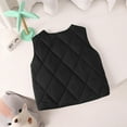 thumbnail image 3 of SonxaHe Little Boy's Winter Vest Warm Fleece Lined Sleeveless Jacket for Kids Insulated Padded Outerwear Black,Sized 5-6, 3 of 3