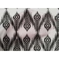 thumbnail image 4 of oneOone Cotton Poplin Fabric Chevron Ikat Print Fabric By Yard 56 Inch Wide, 4 of 4