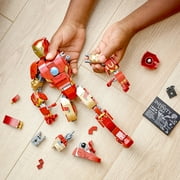 LEGO Marvel Iron Man Figure 76206 Collectible Buildable Toy, Kids Bedroom Display Model from Avengers: Age of Ultron, Infinity Saga Set