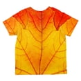 thumbnail image 2 of Halloween Autumn Fall Leaf Costume All Over Toddler T Shirt, 2 of 2