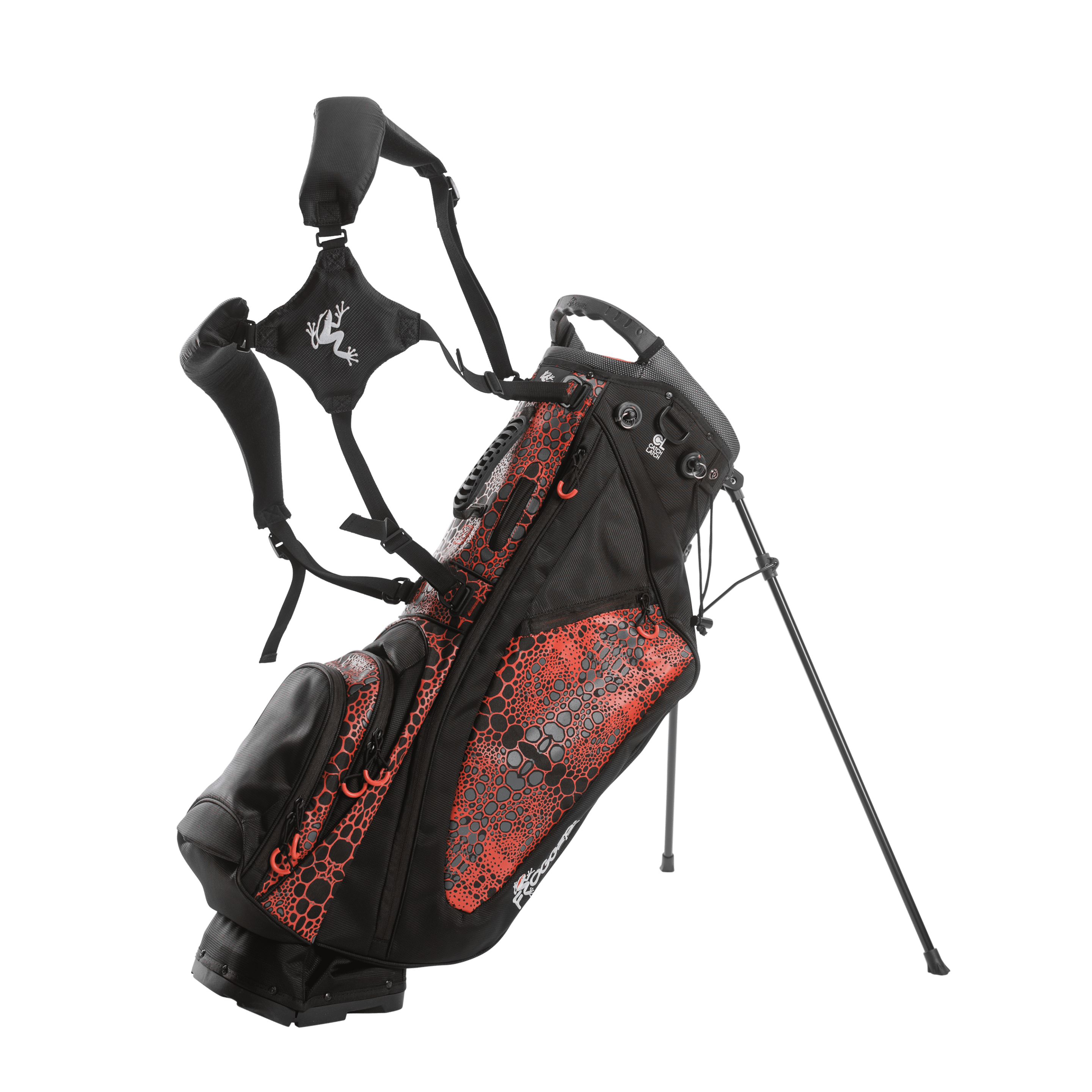 Frogger Golf Function Stand Bag (Red)