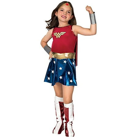 Super DC Heroes Wonder Woman Child's Costume, Medium