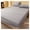 Gray, variant on Elastic Bed Sheets, Bed Sheet Mattress Protector Cover, Elastic Fitted Mattress Topper, Soft Bed Sheet, for Twin, Full, Queen, King-Beds Extra Deep Fitted Sheets