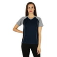 thumbnail image 1 of Inkmeso T-Shirt à Manches Courtes Uni pour Femmes Sportif Décontracté Basique, 1 of 7