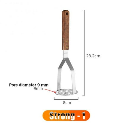 

Mashed Potato Masher Stainless Steel Potato Chips Chopper Cutter Manual Fruit Mud Potato Chips Fruit Masher Kitchen Tools