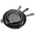 thumbnail image 1 of Barbour 7403 Bayou Classic 3-Piece Cast Iron Skillet Set, 1 of 3