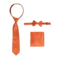 thumbnail image 4 of Gioberti Boy's Long Sleeve Dress Shirt + Solid Tie, Bow Tie, and Hanky, 4 of 4