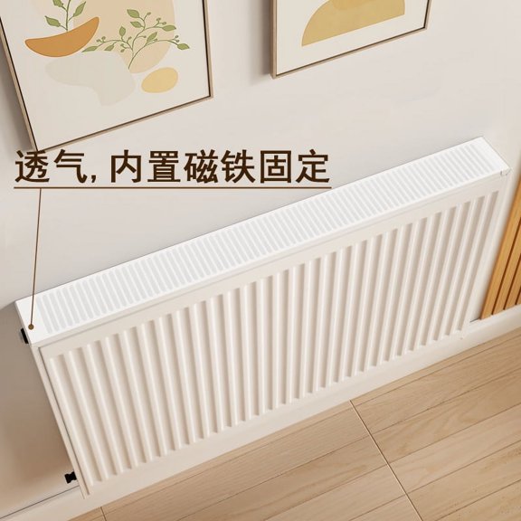 Eease Radiator Cover Decorative Heating Cabinet Cover Louvered Grill Shelf Cover Heater Decoration For Home Living Room Decorative Radiator Shield