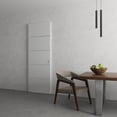thumbnail image 5 of Hidden Barn | Planum 0020 White Silk | Sturdy Finished Flush Modern Doors | Magic Concealed Sliding Set 42" x 96", 5 of 5